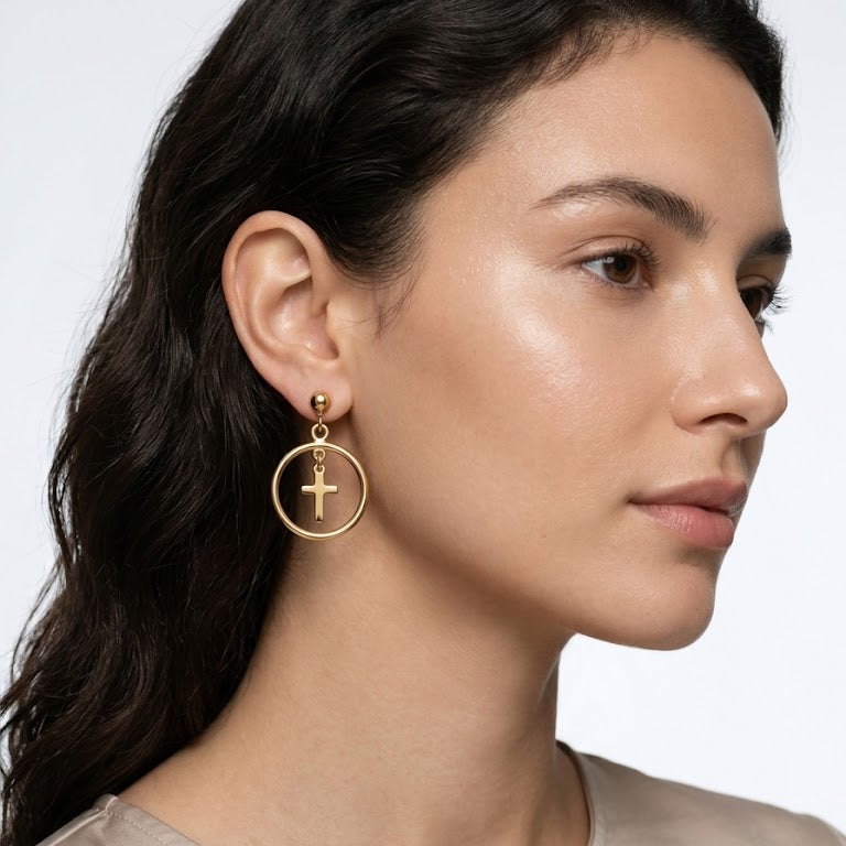 Aros Fe Infinita - Aros Oro