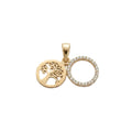 Colgante Esencia Natural - Colgante Oro 18K