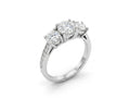 Anillo Tres Destellos - Oro 18k