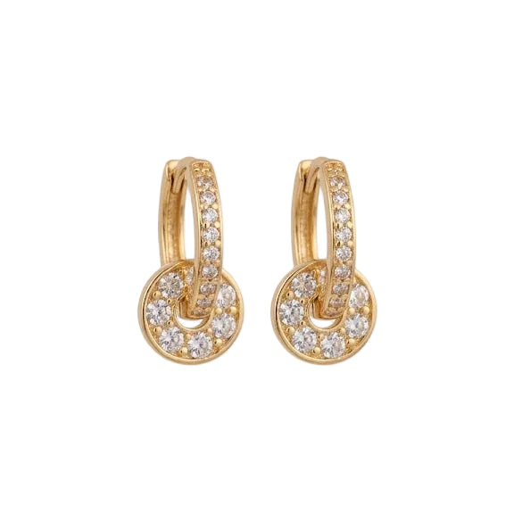 Aros Argollas Eternity Bloom - Aros Oro 18k