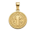 Colgante Protección San Benito - Colgante Oro 18K