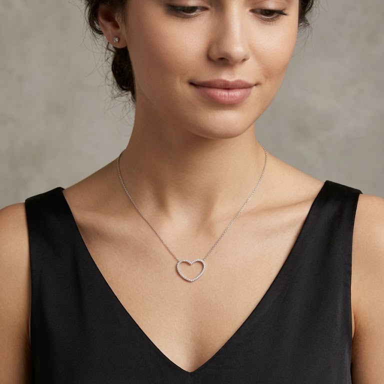 Collar Trazo de Luz - Collar Oro 18K