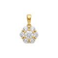 Colgante Roseta - Colgante Oro 18K