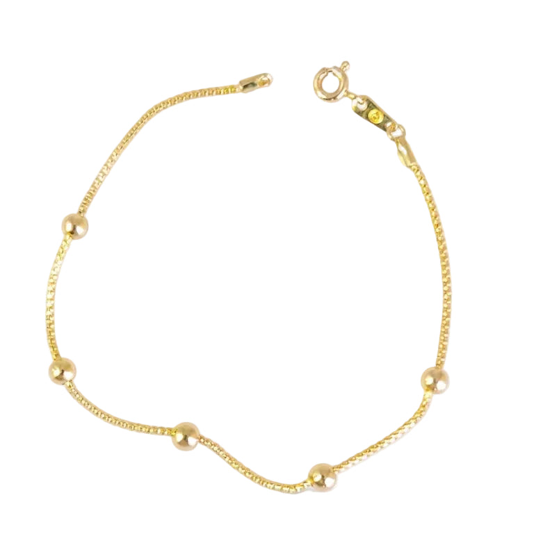 Pulsera Órbita - Pulsera Oro 18k