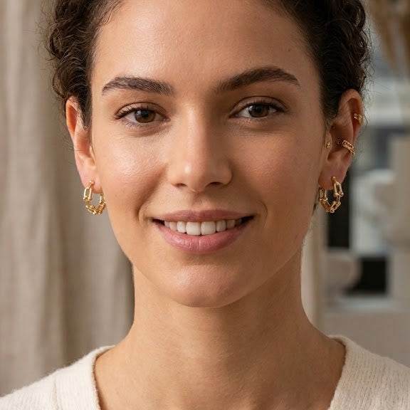 Aros Argollas Urban Link - Aros Oro 18k