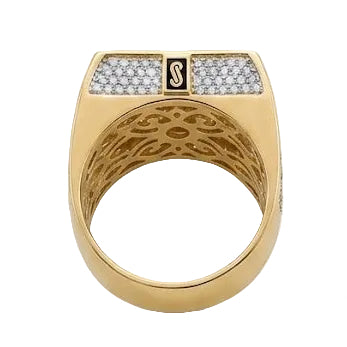 Anillo Sello Cubano - Anillo Oro 18k