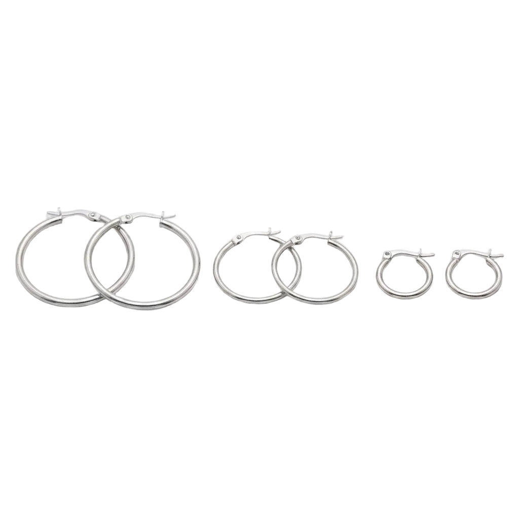 Aros Argollas Catalanas Clásicas - Aros plata 925