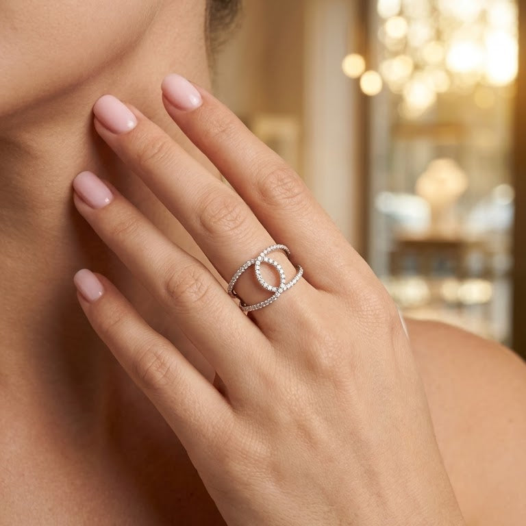 Anillo Infinity Loop - Oro 18k