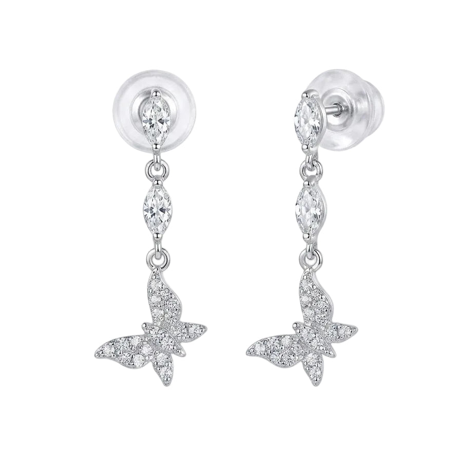 Aros Aura Butterfly - Aros plata 925