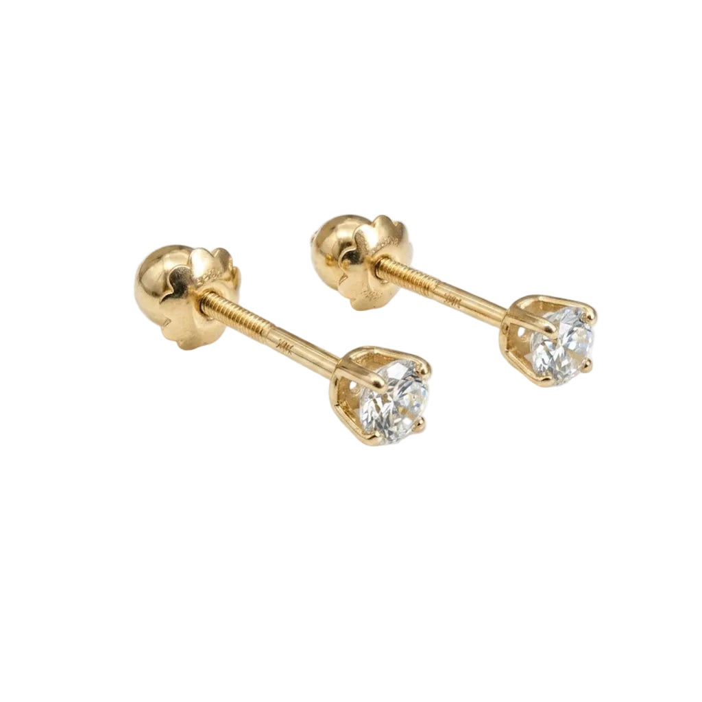 Aros Labret a Rosca - Aros Oro 18K