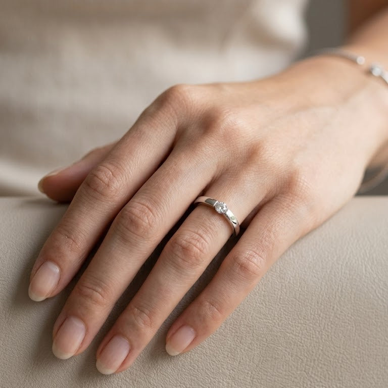 Anillo Vectra - Anillo Oro 18k