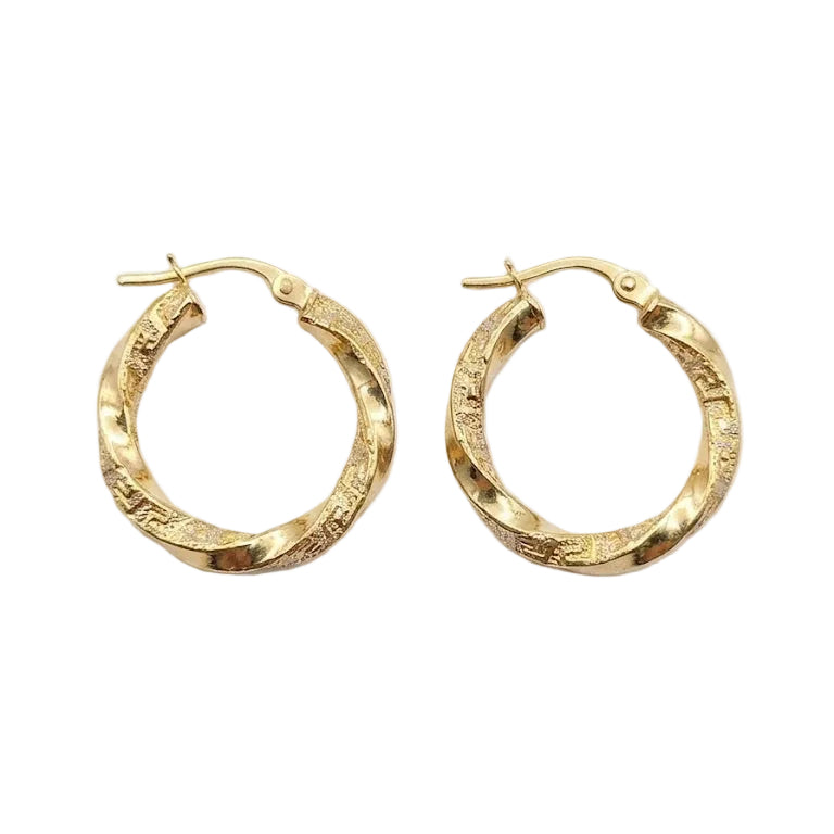Aros Argollas Destello Infinito - Aros Oro 18k