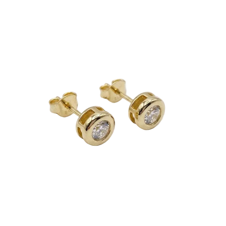 Aros Punto de Luz Aura - Aros plata 925