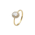 Anillo Orla Oval - Anillo Oro 18k