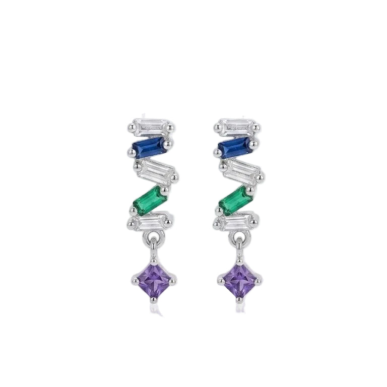 Aros Destellos de alegría - Aros Plata 925