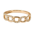 Anillo Cadena de Luz - Anillo Oro 18K