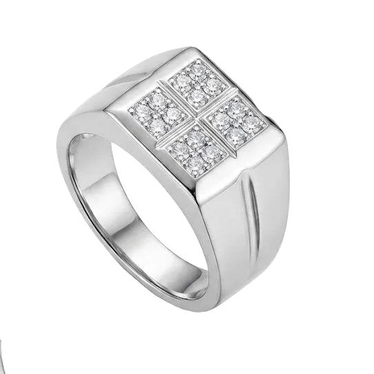 Anillo Mosaico Four - Anillo Oro 18K