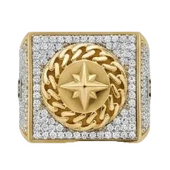 Anillo Estrella del Norte - Anillo Oro 18k