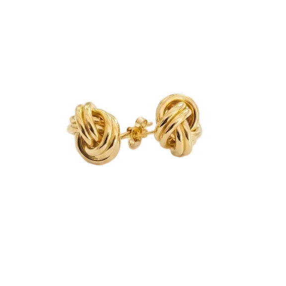 Aros Nudo de Amor - Aros Oro 18k