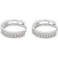 Aros Argollas Huggies Luz Eterna - Aros Oro 18K