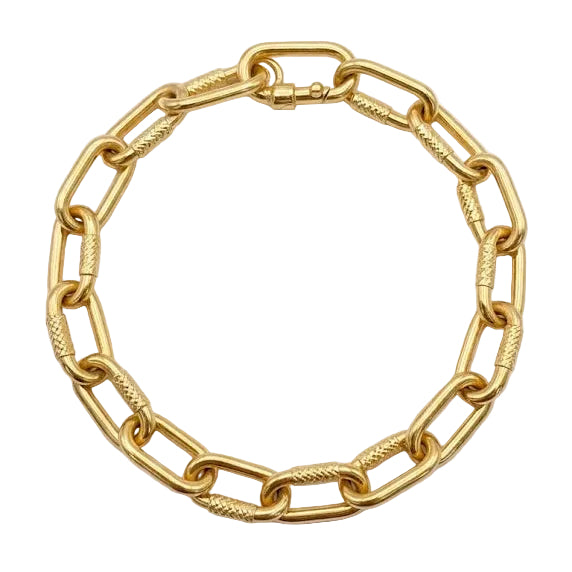 Pulsera Prisma Bold- Pulsera Oro 18k