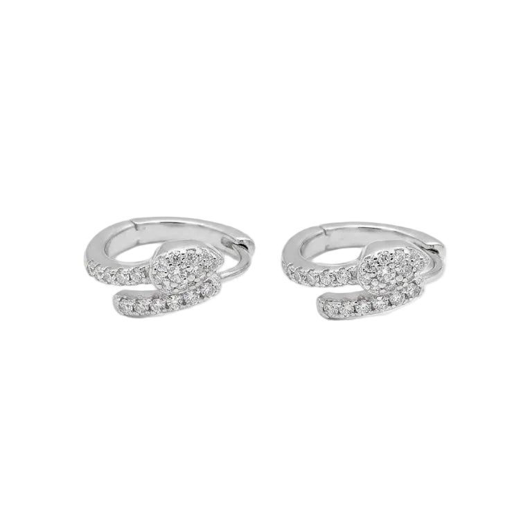 Aros argollas de serpiente - Aros plata 925