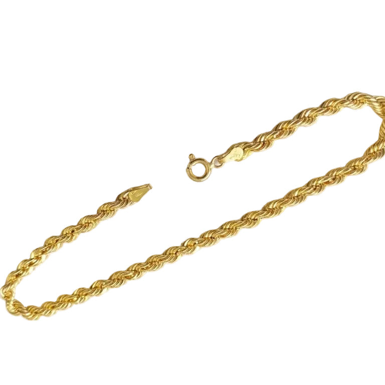 Pulsera Cordón Francés - Pulsera Oro 18k