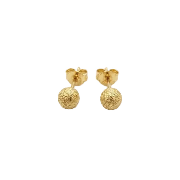 Aros Satín - Aros Oro 18k