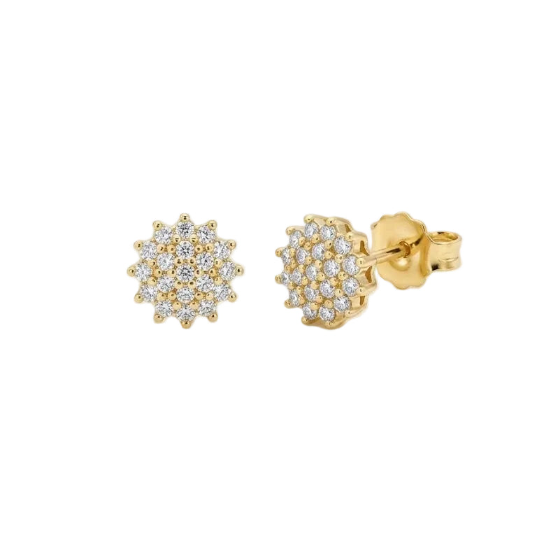 Aros Clúster - Aros Oro 18k