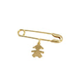 Colgante Alfiler de bebé "Primeros Pasos" - Colgante Oro 18K