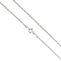 Cadena Limada - Plata 925