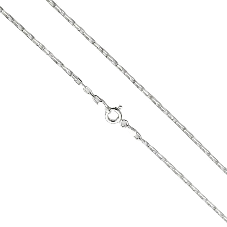 Cadena Limada - Plata 925