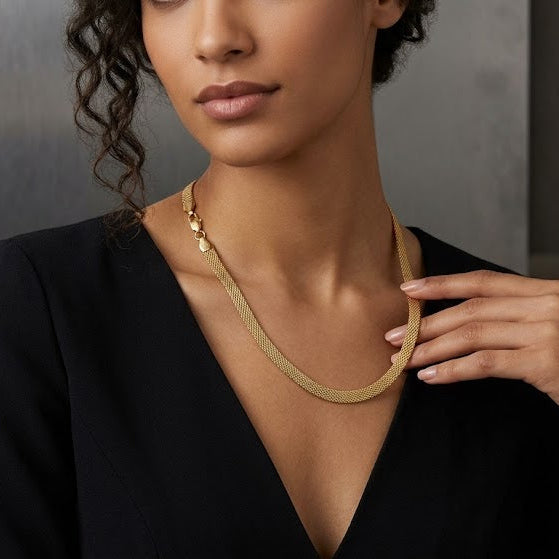 Cadena Siena - Cadena Oro 18k