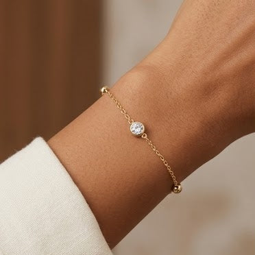 Pulsera Lumina - Pulsera Oro 18k