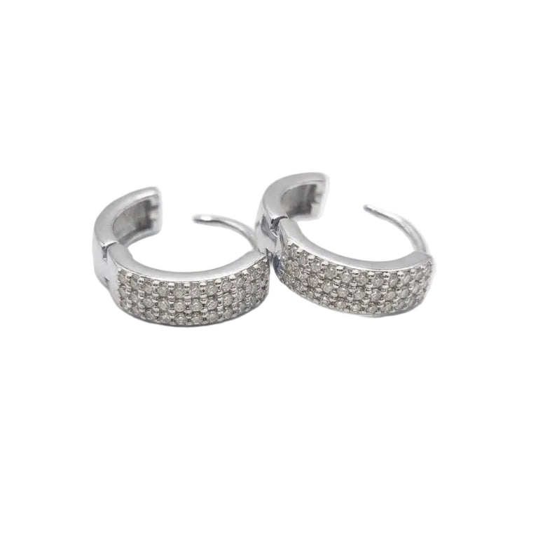 Aros Destello Triple - Aros plata 925