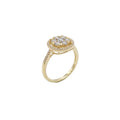 Anillo Magnolia - Anillo Oro 18k