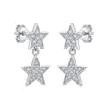 Aros Destello Astral - Aros Plata 925