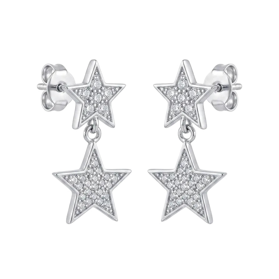 Aros Destello Astral - Aros Plata 925