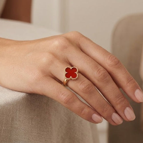 Anillo Alhambra Scarlet - Anillo oro 18k