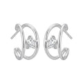 Aros Estrella Polar - Aros plata 925