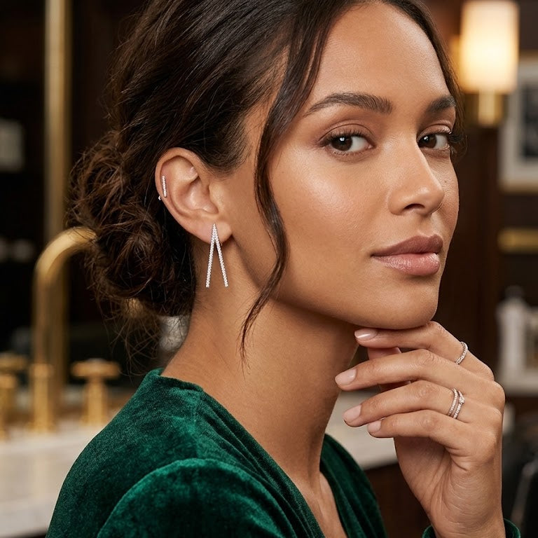 Aros Prisma V - Aros Oro 18K