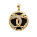 Colgante Noche de Panteras - Colgante Oro 18K