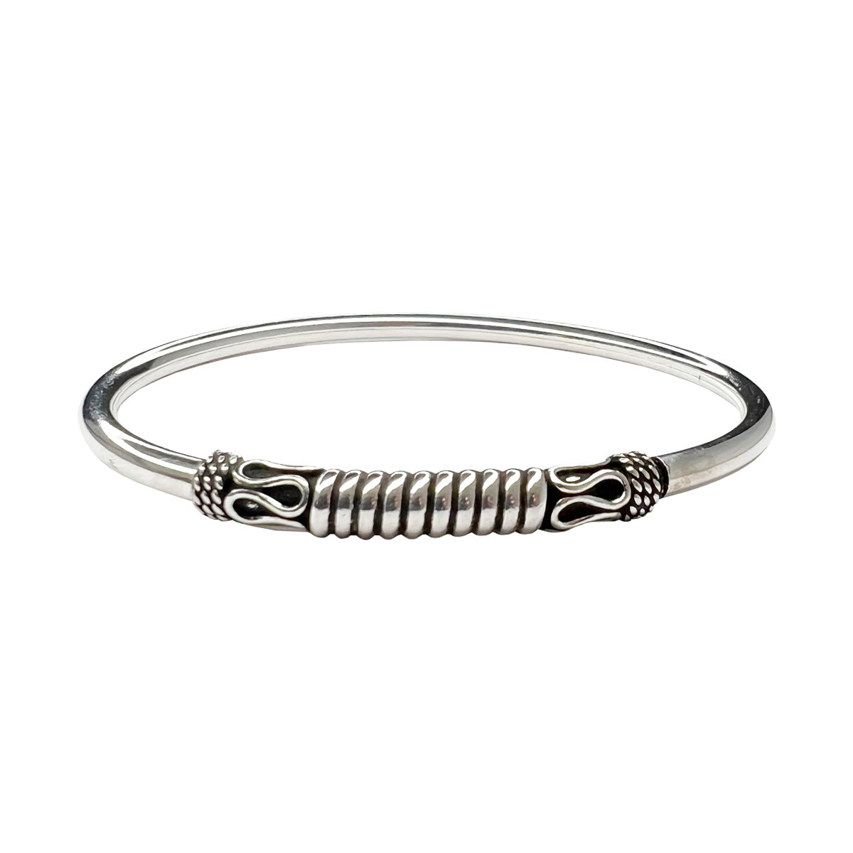Pulsera esclava en plata