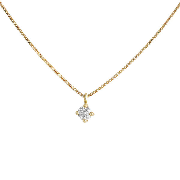 Collar Oro Amarillo y Grifa con Diamantes - Collar Oro 18K