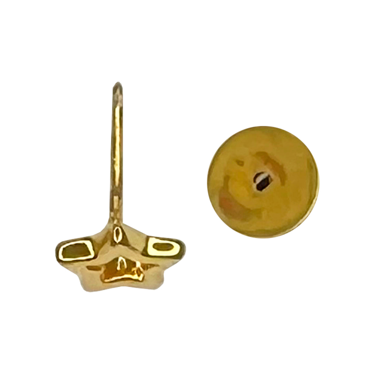 Aros Abridor Estrella - Aros Oro 18k