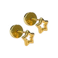 Aros Abridor Estrella - Aros Oro 18k