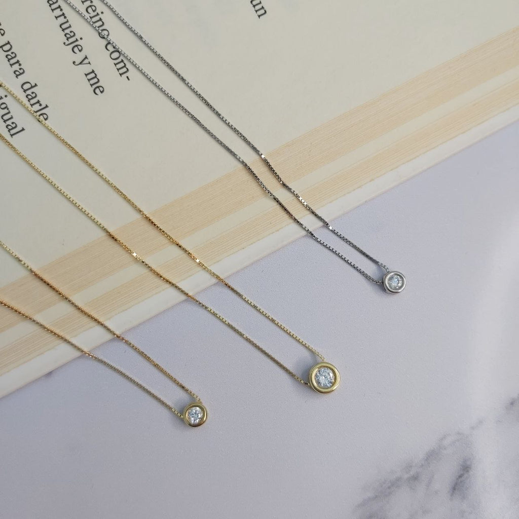 Collar Punto de Luz - Oro Italiano 18k